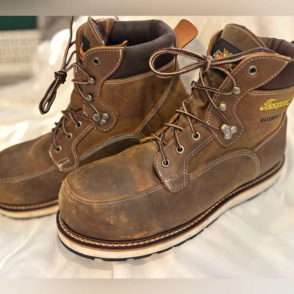 Thorogood Waterproof Safety Toe Leather boots